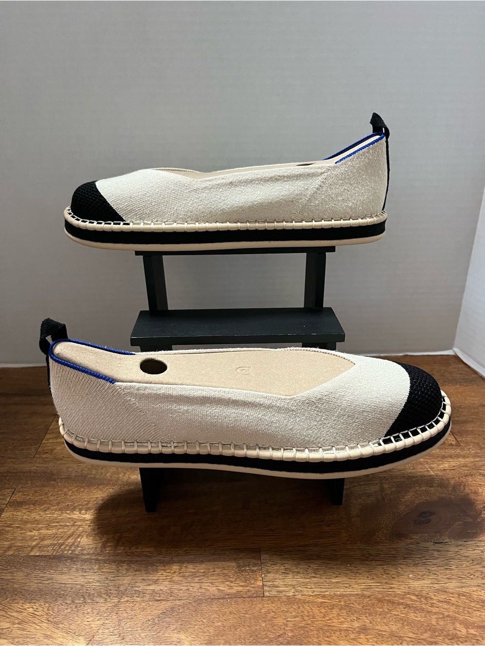 (NEW)Rothy's The Espadrille Boardwalk Flats Shoe Cap Toe Slip On/Size-11.5